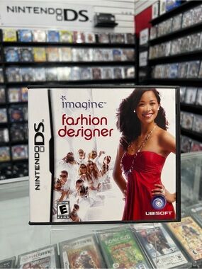 Imagine Fashion Designer Nintendo DS CIB Complete Tested Working Ubisoft